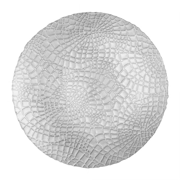 Encontraproduto.com.br - Centro de Mesa de Vidro Mosaic 40cm x 7,5cm - Wolff