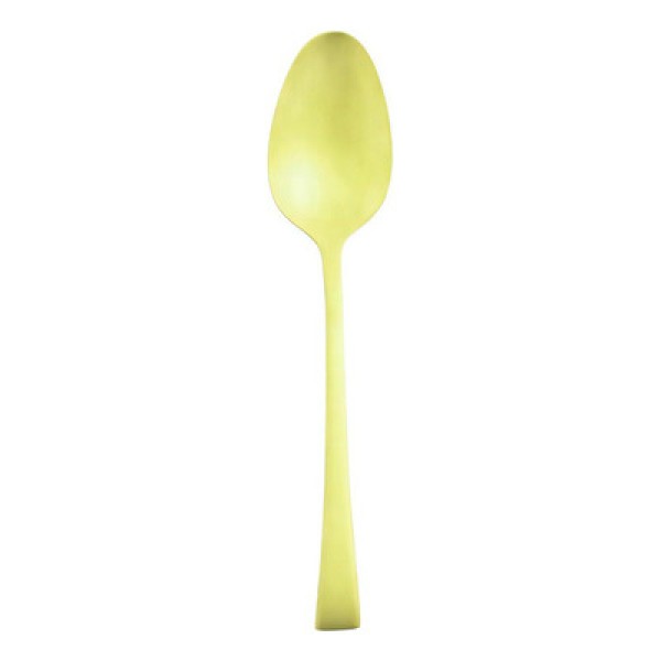 Encontraproduto.com.br - Conjunto 6 Colheres para Mesa de Aço Inox Berna Champanhe Fosco - Wolff