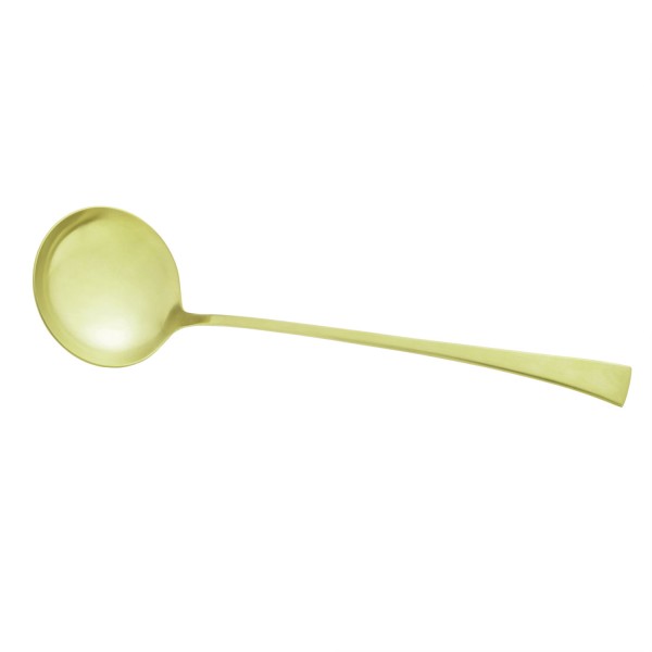 Encontraproduto.com.br - Concha para Sopa de Aço Inox Berna Champanhe Fosco - Wolff