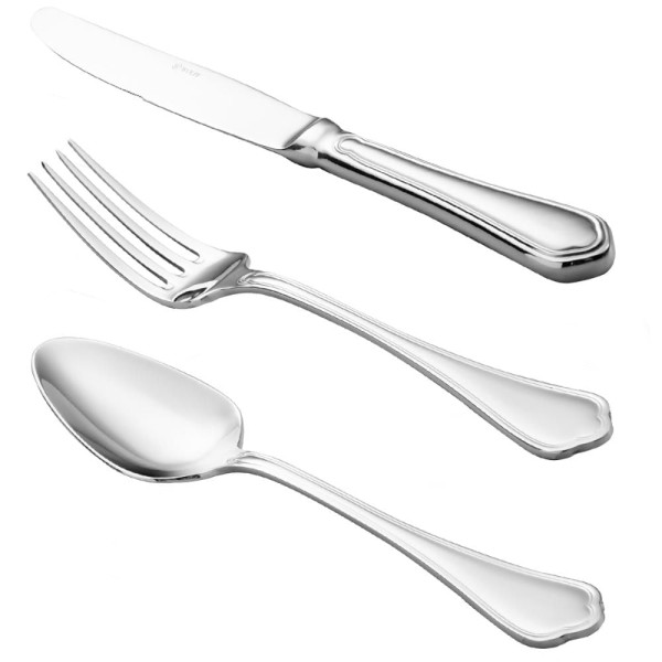 Faqueiro Wolff 101 Pcs De Inox C/Estojo De Madeira Zurich