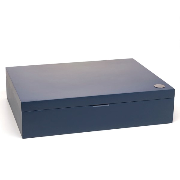 Encontraproduto.com.br - Faqueiro Wolff 130 Pcs De Inox C/Estojo De Madeira Geneve