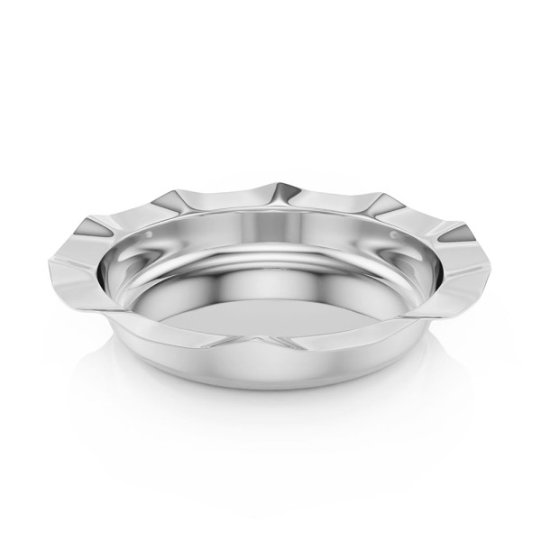Encontraproduto.com.br - Centro De Mesa De Aço Inox Bonbon 28,5Cm X 7,5Cm - Wolff