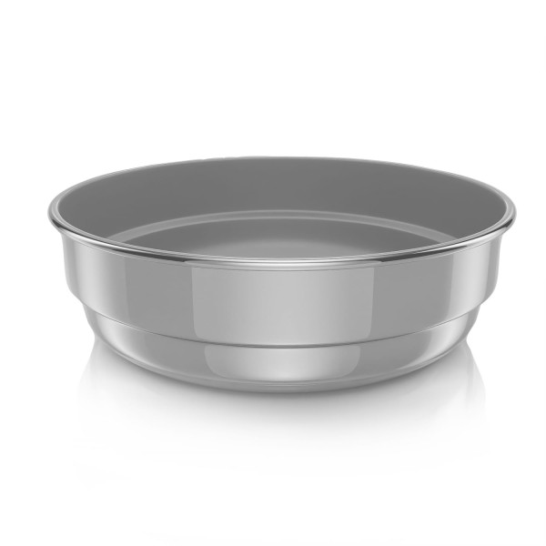 Encontraproduto.com.br - Centro de Mesa de Aço Inox 37cm x 12,5cm - Wolff