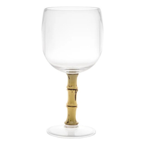 Encontraproduto.com.br - Taça de Acrílico Transparente Bambu 500ml 99611 Rojemac