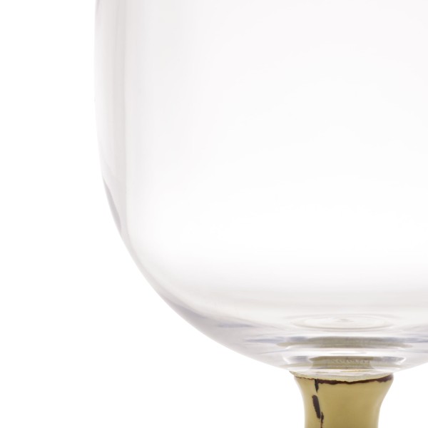 Encontraproduto.com.br - Taça de Acrílico Transparente Bambu 500ml 99611 Rojemac
