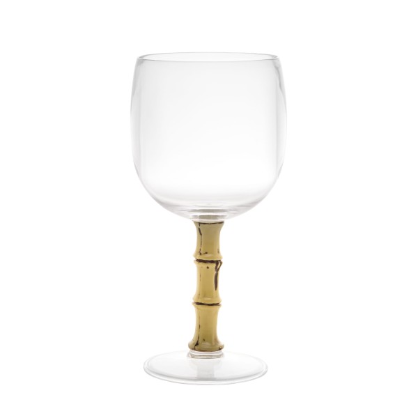 Encontraproduto.com.br - Taça de Acrílico Transparente Bambu 500ml 99611 Rojemac
