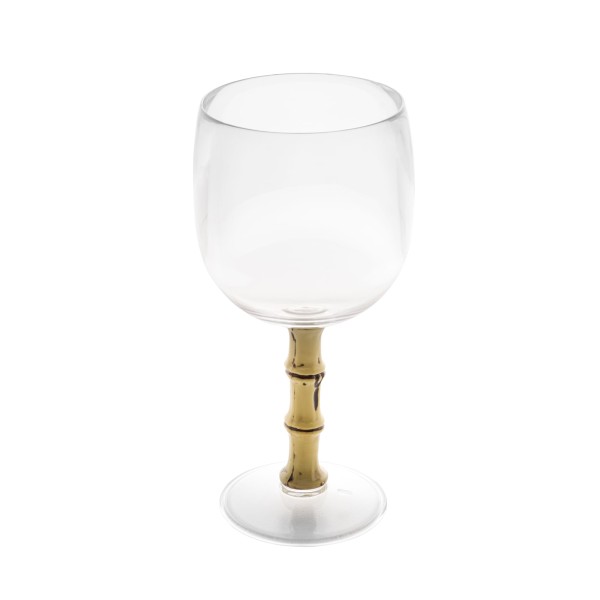Encontraproduto.com.br - Taça de Acrílico Transparente Bambu 500ml 99611 Rojemac