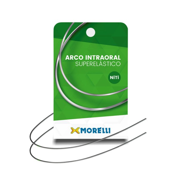 Encontraproduto.com.br - 50.72.013 Arco Intraoral Superelástico Médio Niti Retangular 0,45x0,63mm (.018