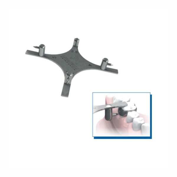 Encontraproduto.com.br - 75.01.029 Marcador De Bandas Tipo Estrela (2,0mm - 3,5mm) - Morelli