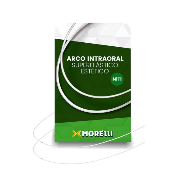 Encontraproduto.com.br - 50.60.036 Arco Intraoral Estético Superelástico Grande Niti Redondo 0,35mm (.014