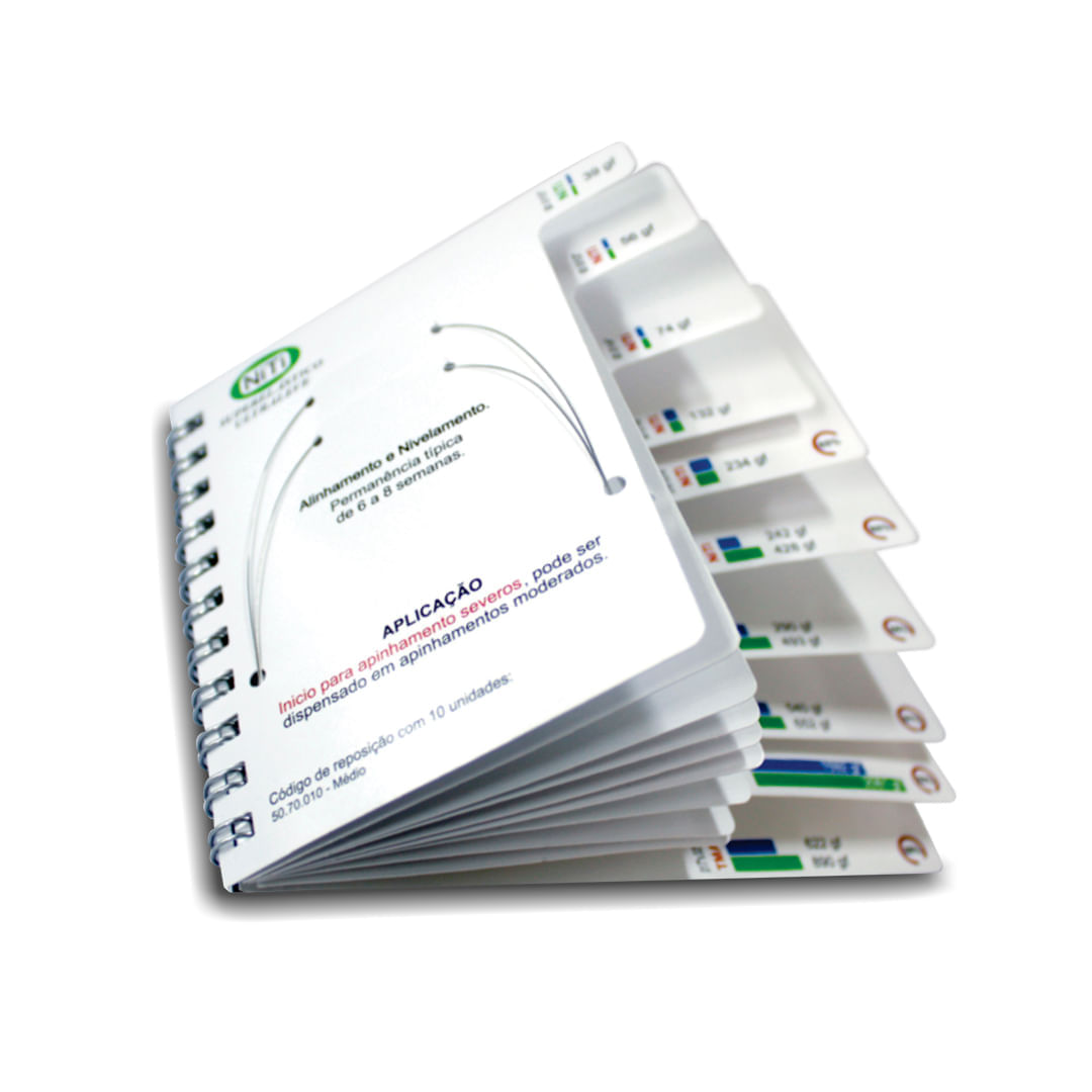 Encontraproduto.com.br - 50.14.901 Kit De Arcos Intraorais Para Autoligado - Morelli