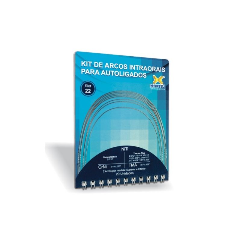 Encontraproduto.com.br - 50.14.901 Kit De Arcos Intraorais Para Autoligado - Morelli