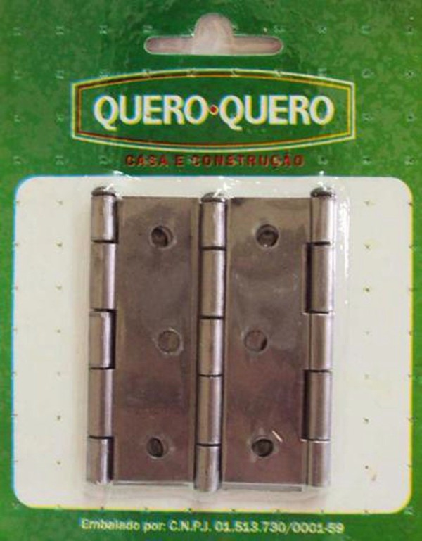 Encontraproduto.com.br - Dobradiça Para Porta Polida 2.1/2