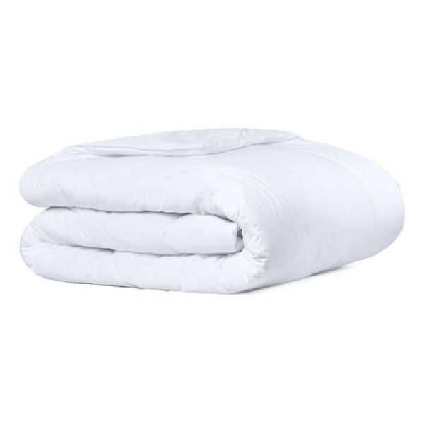 Encontraproduto.com.br - Edredom Solteiro Dupla Face Liso Percal Tous Les Jours Cinza
