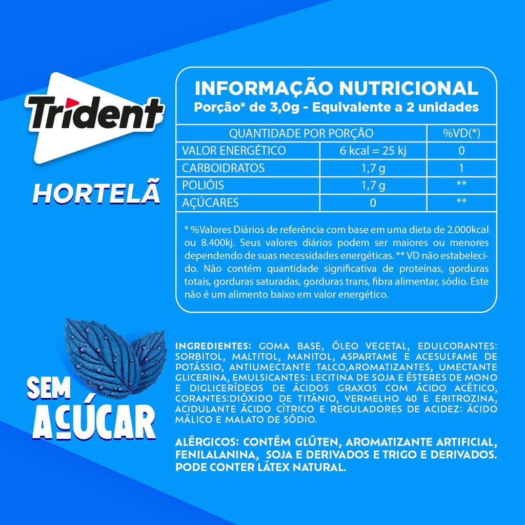 Encontraproduto.com.br - Trident Hortelã