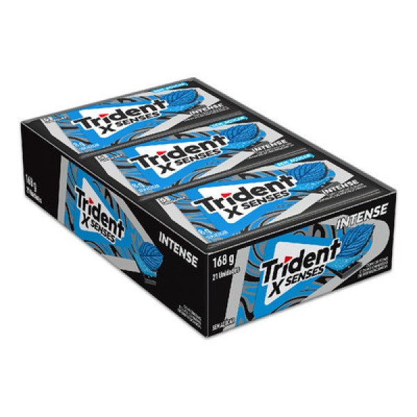 Encontraproduto.com.br - Goma de Mascar Trident Fresh Intense c/21 - Adams