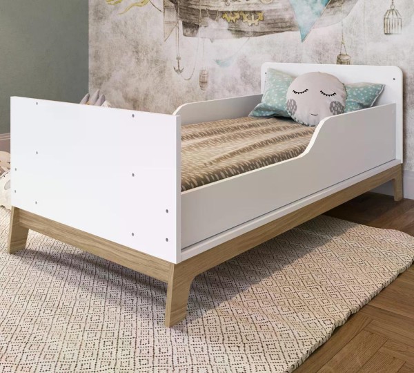 Encontraproduto.com.br - Quarto Infantil 5 Peças Favo de Mel FM035 Branco Completa Moveis