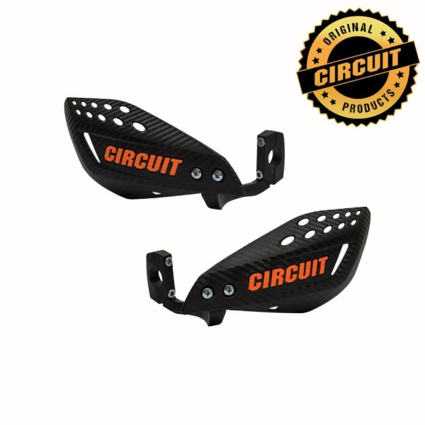 Encontraproduto.com.br - PROTETOR DE MÃO VECTOR H.INJ - CARBON E VERMELHO