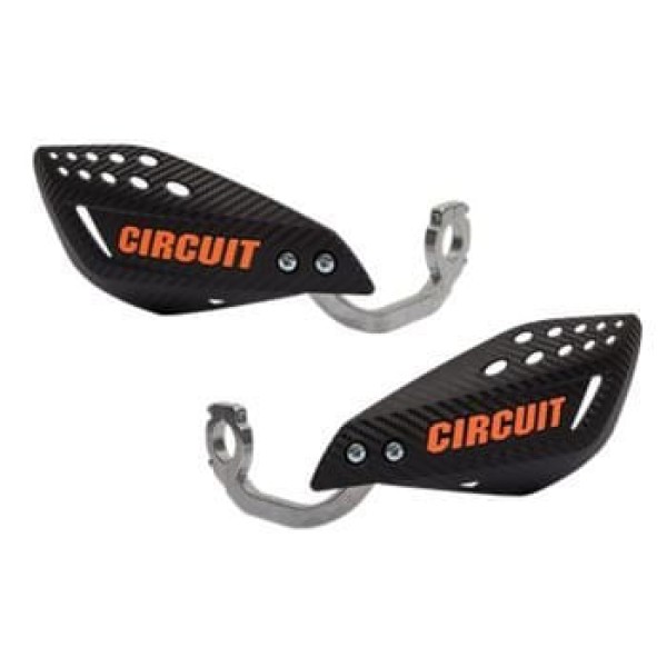 Encontraproduto.com.br - PROTETOR DE MÃO VECTOR H.INJ - CARBON E VERMELHO