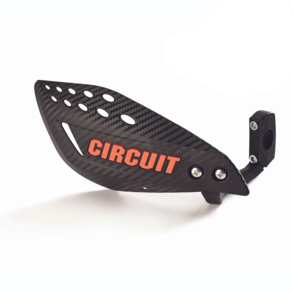 Encontraproduto.com.br - PROTETOR DE MÃO VECTOR H.INJ - CARBON E VERMELHO