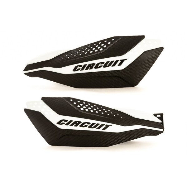 Encontraproduto.com.br - Prot Mao Circuit Dakar Universal Carbon-branco