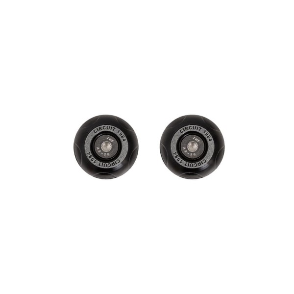 Encontraproduto.com.br - Manopla Silverstone Cinza/Preto - Circuit