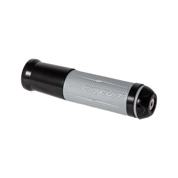 Encontraproduto.com.br - Manopla Silverstone Cinza/Preto - Circuit