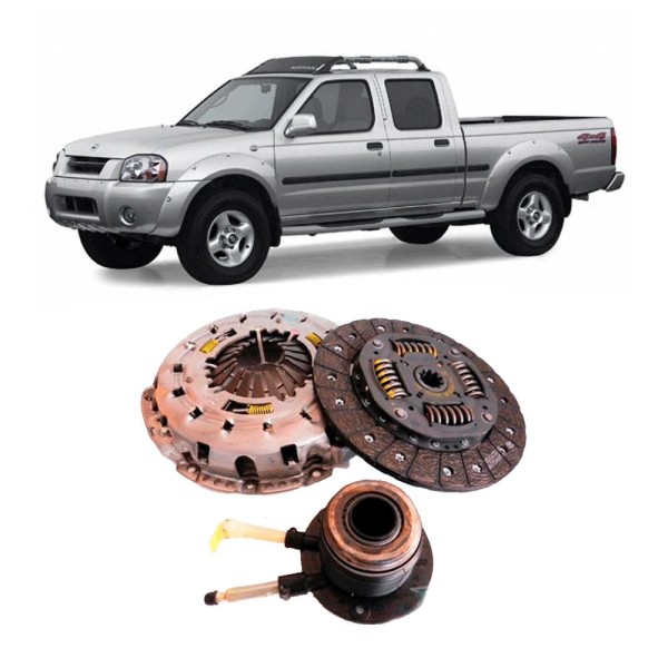 Kit Embreagem Nissan Frontier 2.8 Mwm 2002 A 2007 Com Atuado