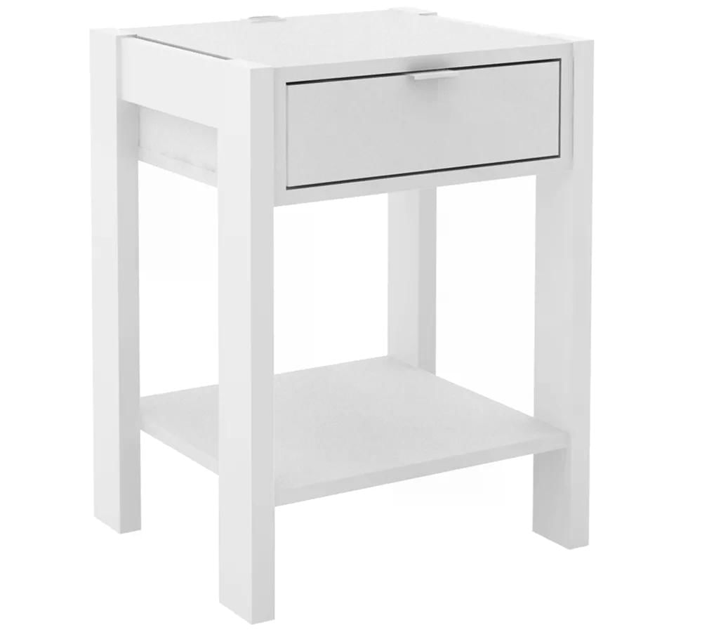 Mesa de Cabeceira Com Tomada 1 Gaveta AZ1016 Tecno Mobili