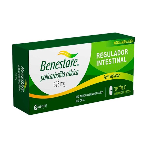 Encontraproduto.com.br - Laxante Benestare 625mg 30 Comprimidos Revestidos