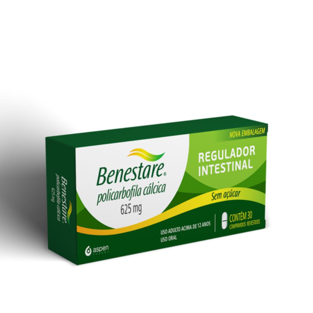 Encontraproduto.com.br - Laxante Benestare 625mg 30 Comprimidos Revestidos
