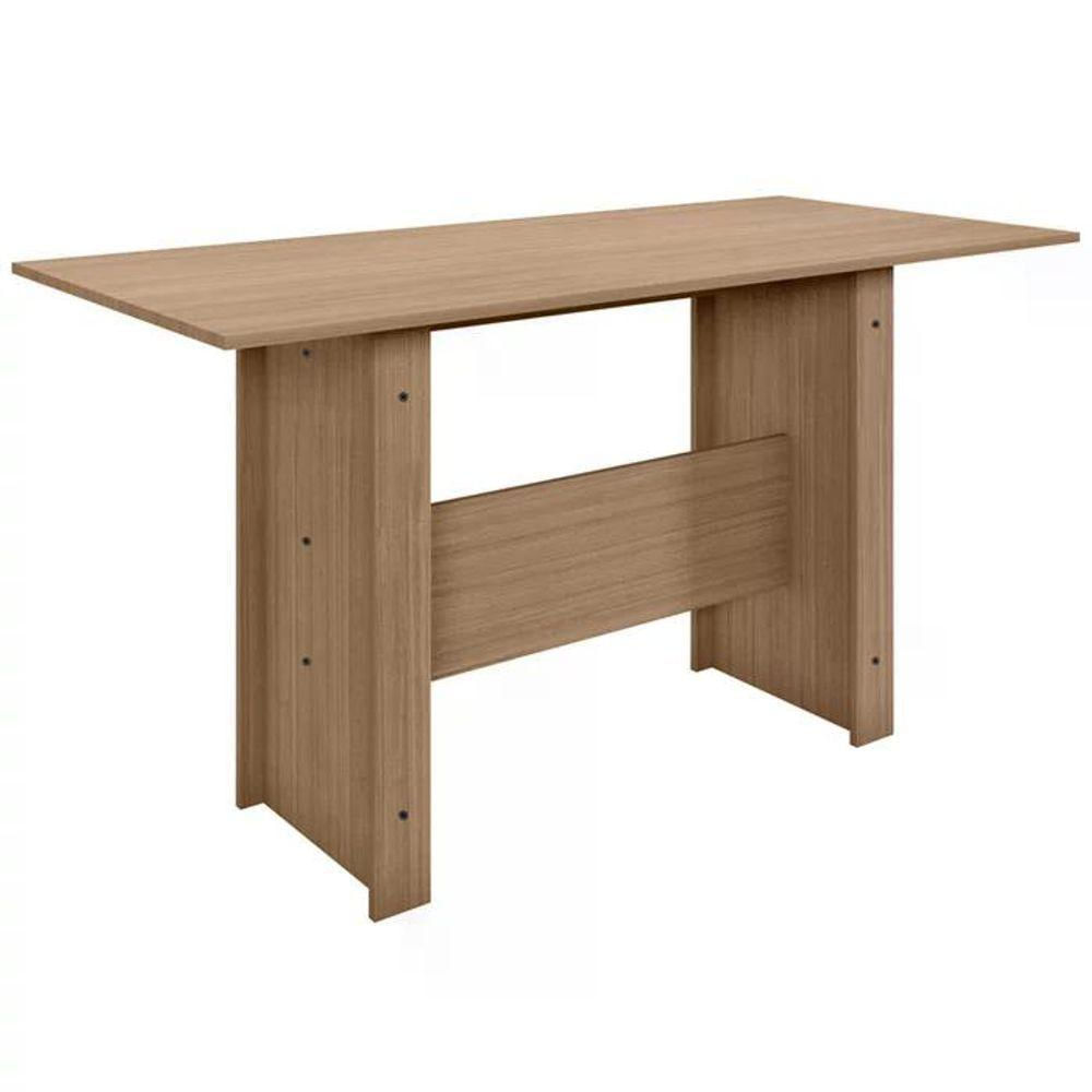 Mesa De Jantar Retangular Para 6 Lugares Carvalho