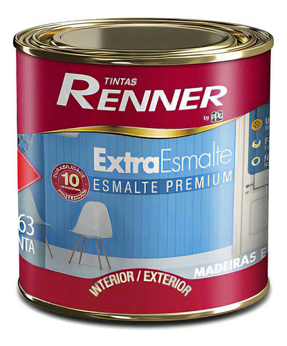 Tinta Extra Esmalte Conhaque Galão 3,6L 1159 Renner