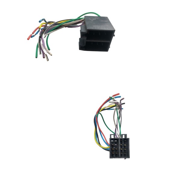 Encontraproduto.com.br - Chicote Conector Rádio Som 2,8mm 16 Vias Macho Sem Terminal