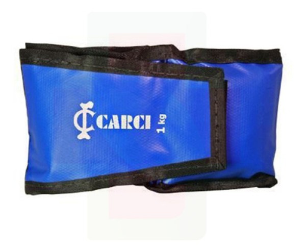 Tornozeleira com Peso/Velcro 1kg - par