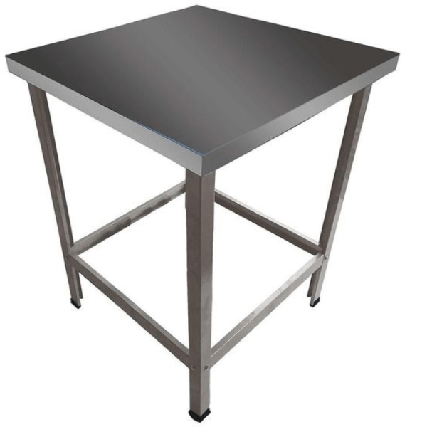 Mesa de Serviço Slim S/ Travessa Inox 430 55x55x90 - CEFAZ