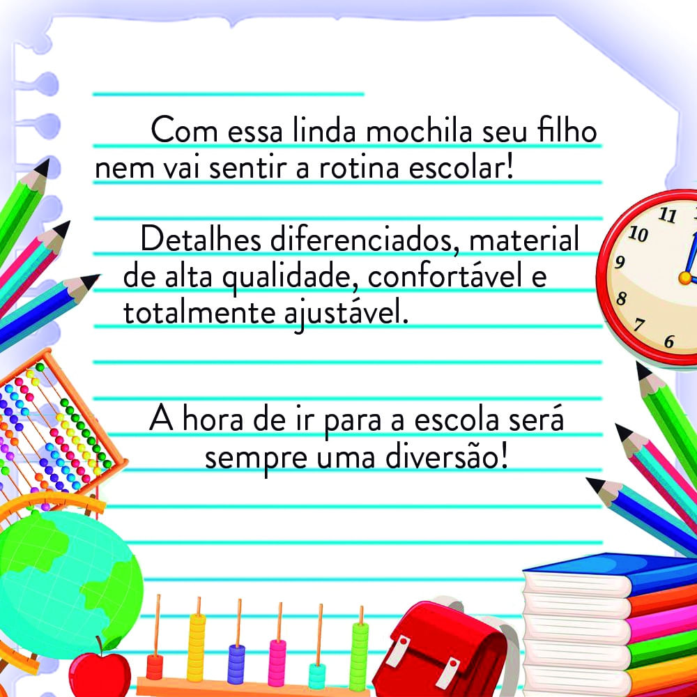 Encontraproduto.com.br - Kit Mochila Infantil Rodinha Patrulha Canina