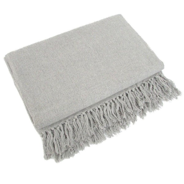 Encontraproduto.com.br - Manta Para Sofá Tipo Capa De Sofá 2,40X1,80 Cinza Neblina