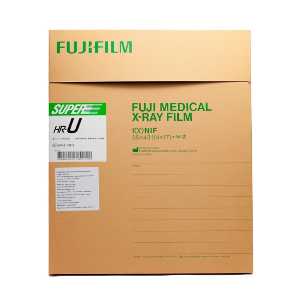 Filme para Raio X 35 x 43cm - Caixa com 100 unidades
