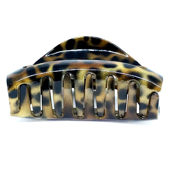 Encontraproduto.com.br - Acessórios Finestra Vasada Animal Print para Cabelo 7,0X4,0cm F2808CL
