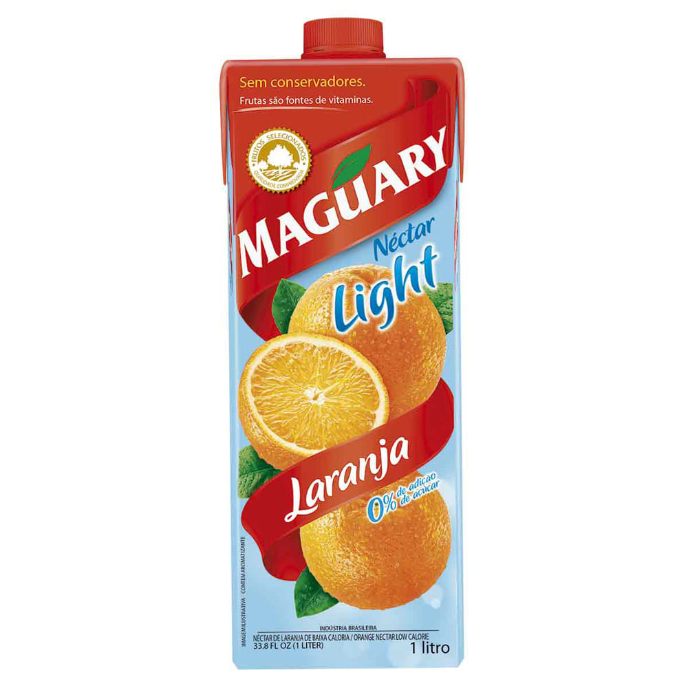 Encontraproduto.com.br - Suco Néctar Maguary Light Laranja TP com 1L