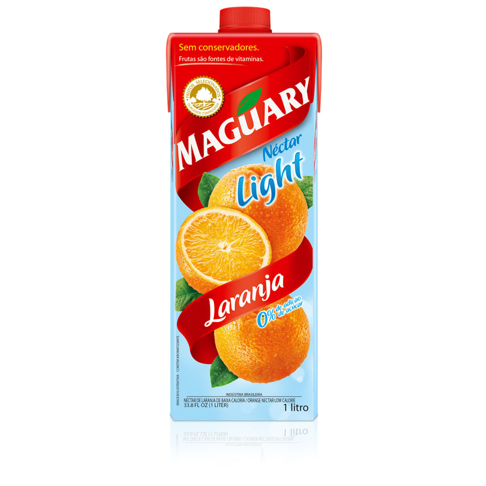 Encontraproduto.com.br - Suco Néctar Maguary Light Laranja TP com 1L
