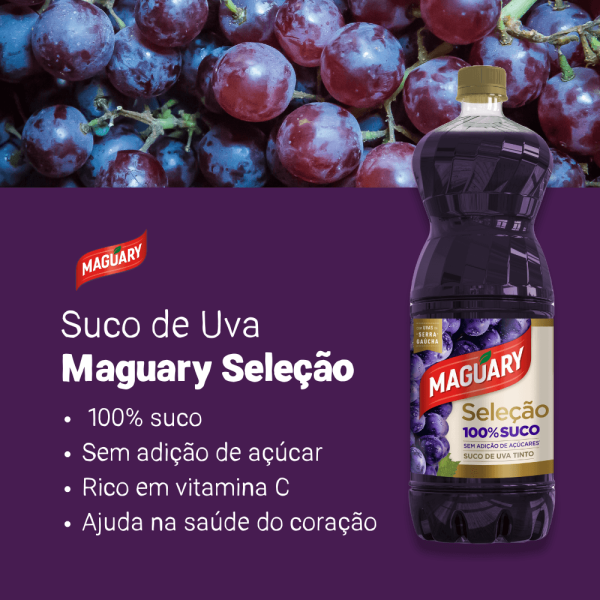 Encontraproduto.com.br - Suco de Uva Tinto Maguary Seleção Pet com 1,35L