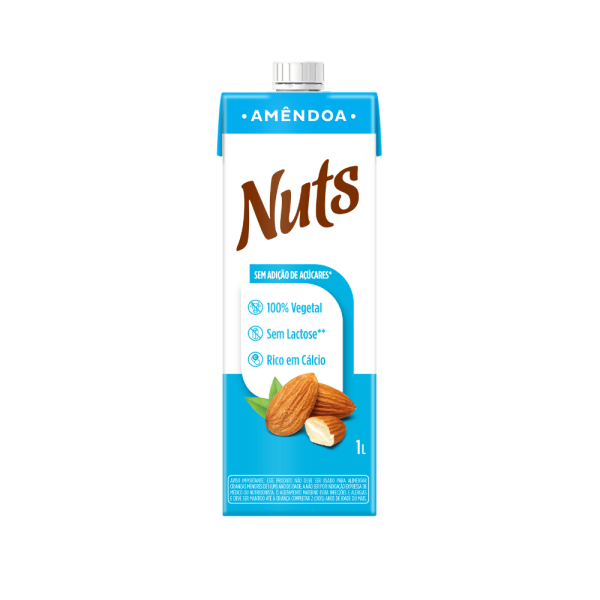 Encontraproduto.com.br - Leite Vegetal Amêndoa Zero Nuts 1L