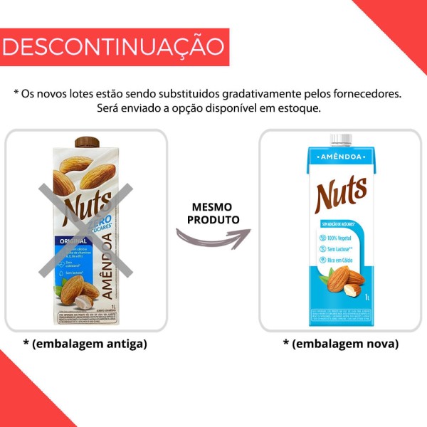 Encontraproduto.com.br - Leite Vegetal Amêndoa Zero Nuts 1L