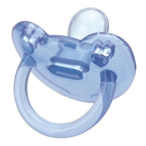 Encontraproduto.com.br - Chupeta Kuka Soft Silicone Azul Tamanho 2