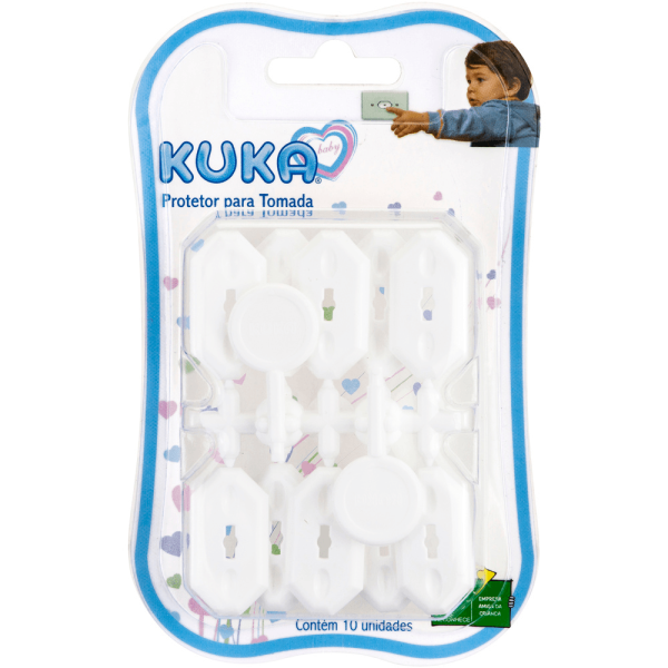 Encontraproduto.com.br - Protetor para Tomada com Chave - Kuka