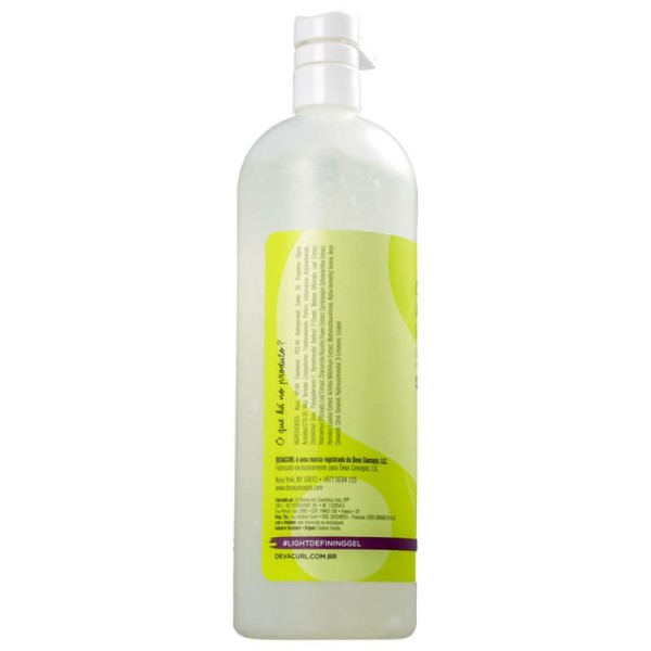Encontraproduto.com.br - Deva Curl Angell Light Defining Gel - Gel Finalizador 1000ml