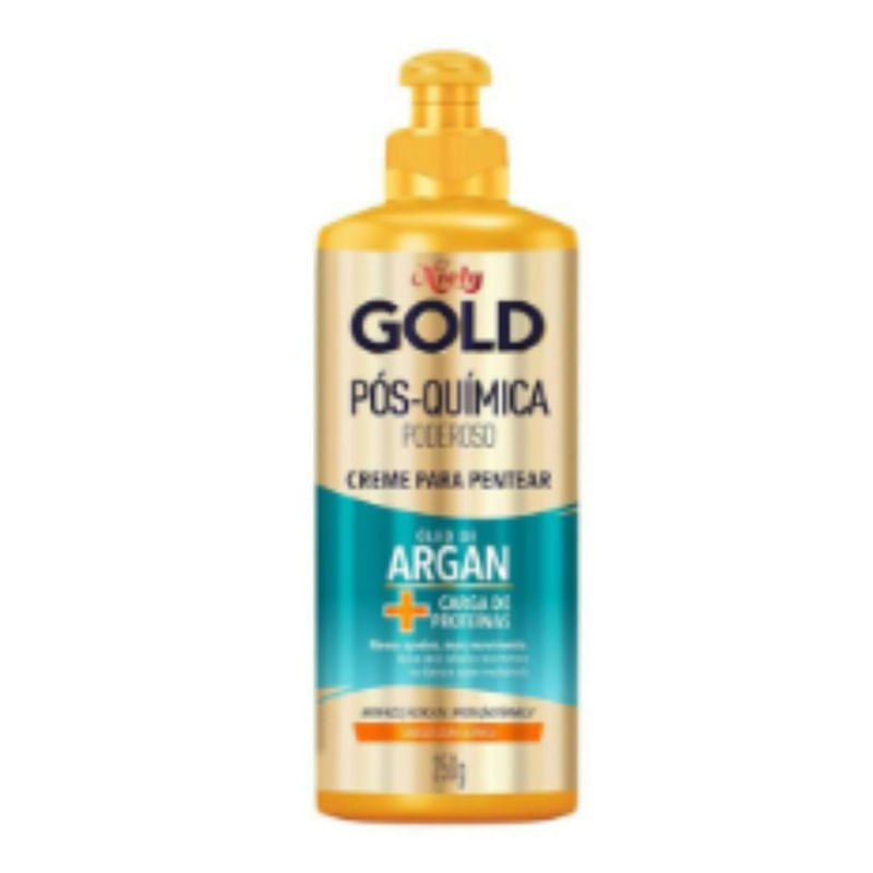 Encontraproduto.com.br - Creme Para Pentear Niely Pos Quimica Oleo De Argan 250G