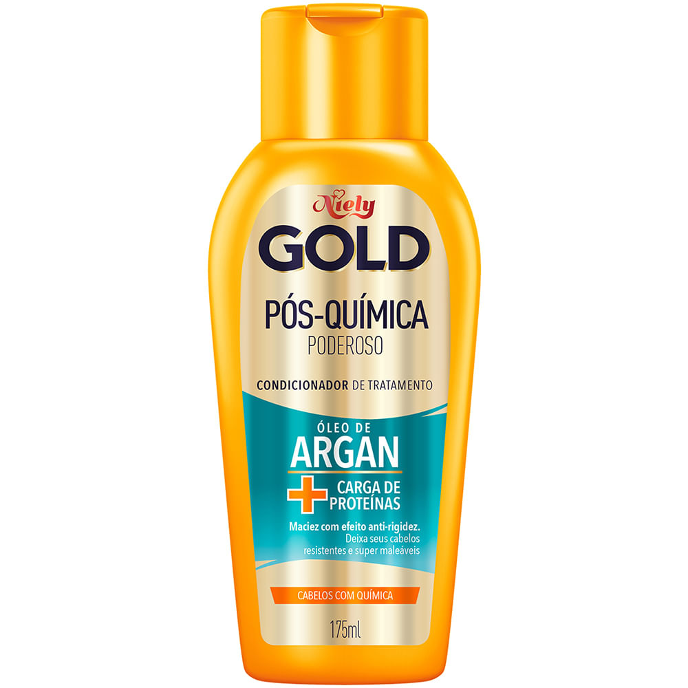 Encontraproduto.com.br - Condicionador Niely Gold Pós Quimica Poderoso 175ml